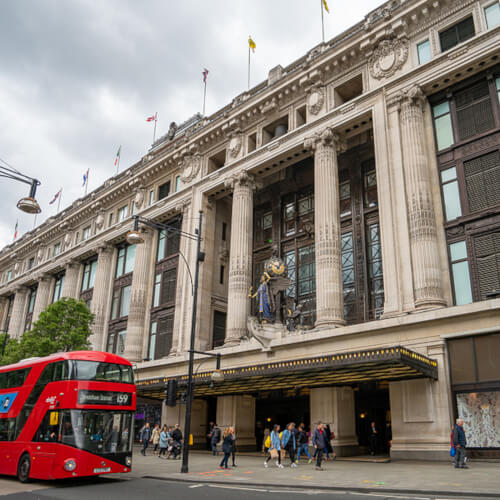 Selfridges Oxford Street London 