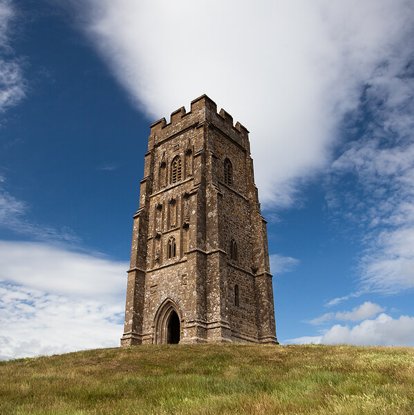 Glastonbury Tor St Michael's Tower Somerset