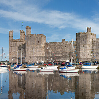 Caenarfon Castle, North Wales