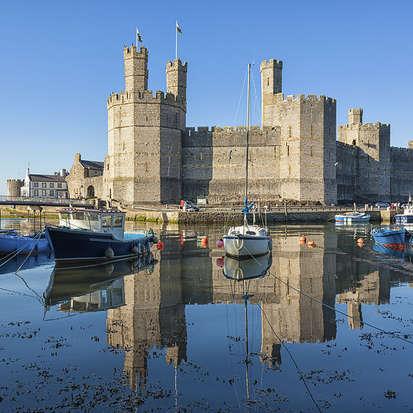 Caernarfon Castle Wales